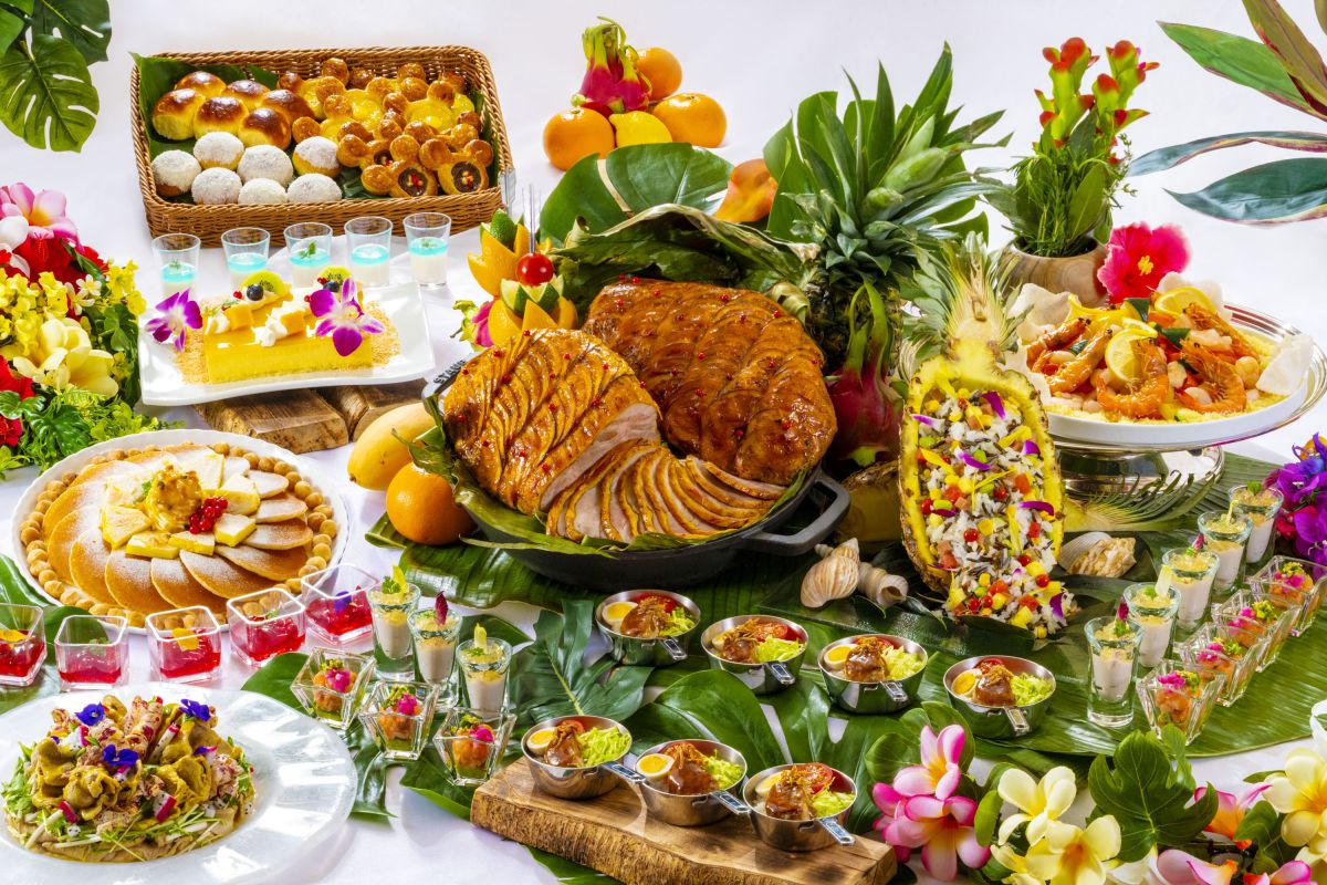 ハワイアンブッフェ　イメージ