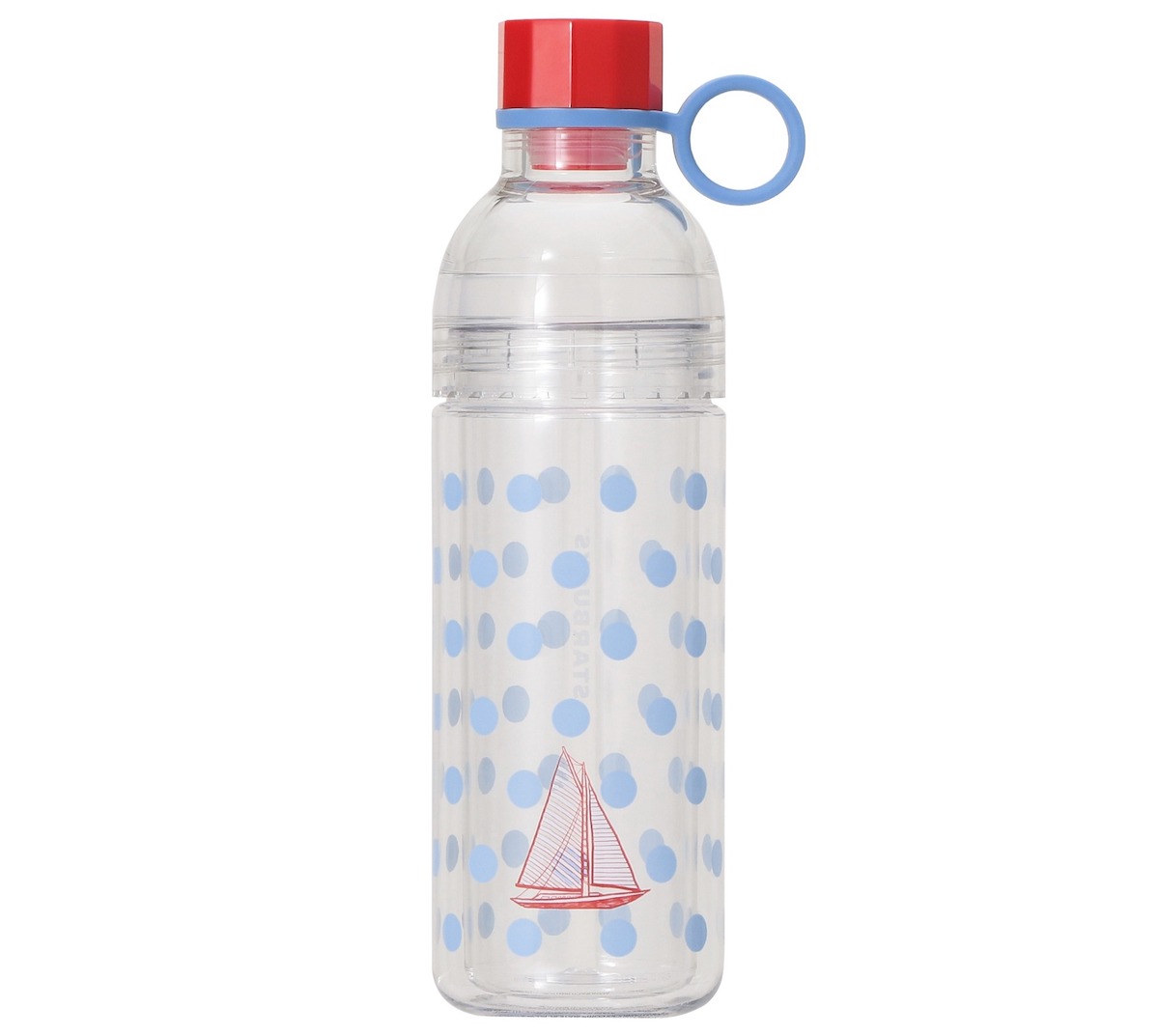 【オンラインストア限定】「ストラップ付ダブルウォールボトルマリンドット」473ml 3300円