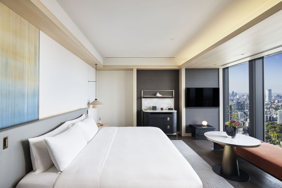 フェアモントゴールド スイート ベッドルーム