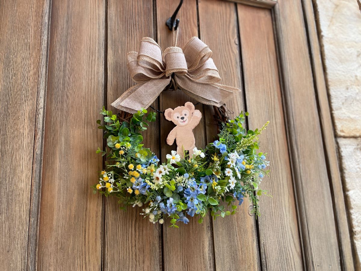 一部の扉にリースを発見♪