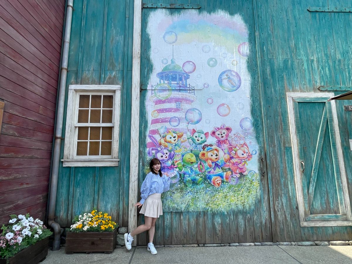 こんな巨大なウォールアートも！