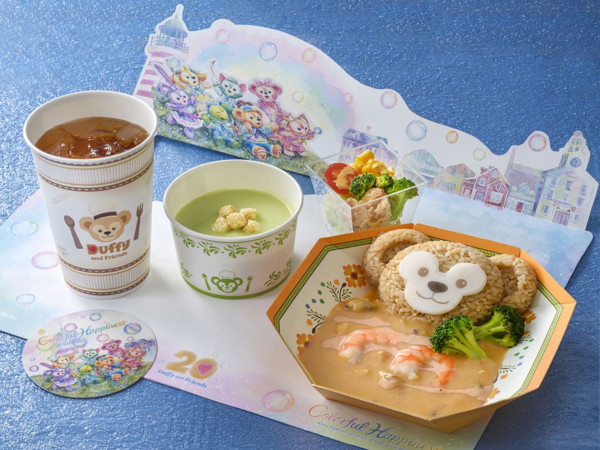 「ダッフィーのスペシャルセット（ビーフ）」2380円