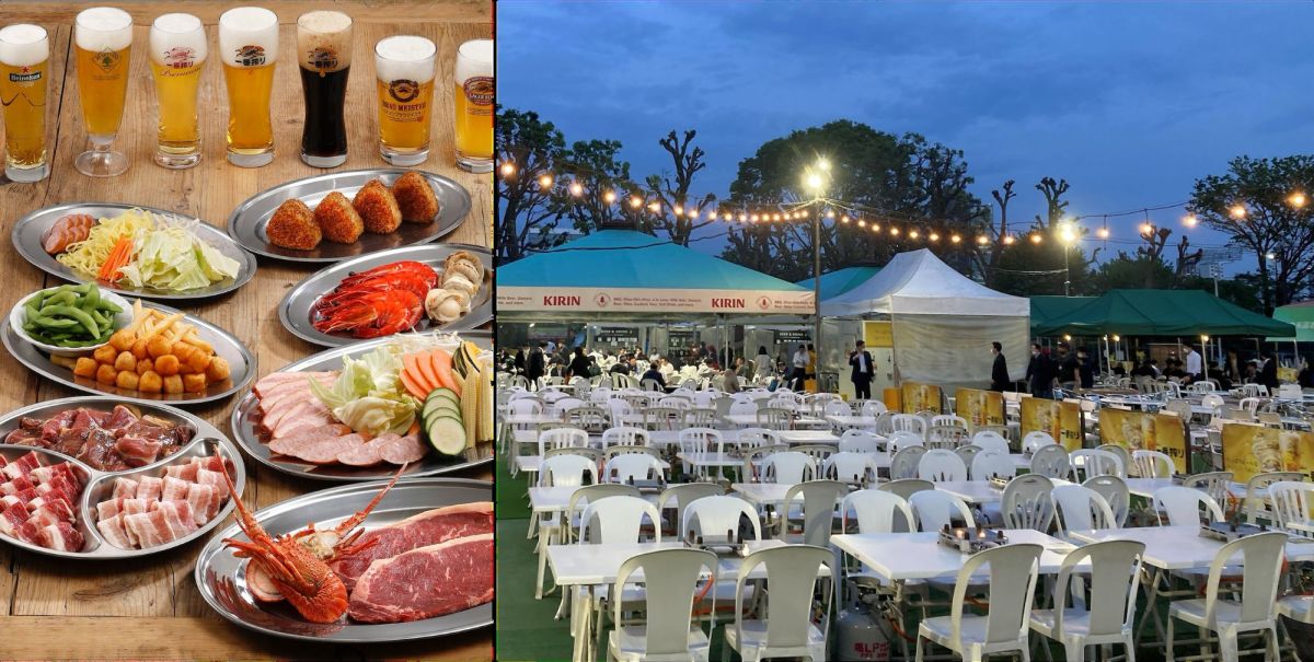 明治神宮外苑「森のビアガーデン」が2025年もオープン！バーベキュー＆クラフトビールを楽しもう