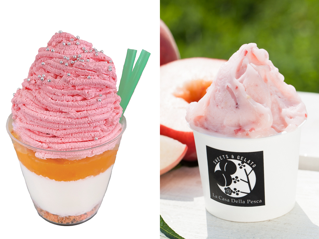 桃農家カフェ ラペスカ