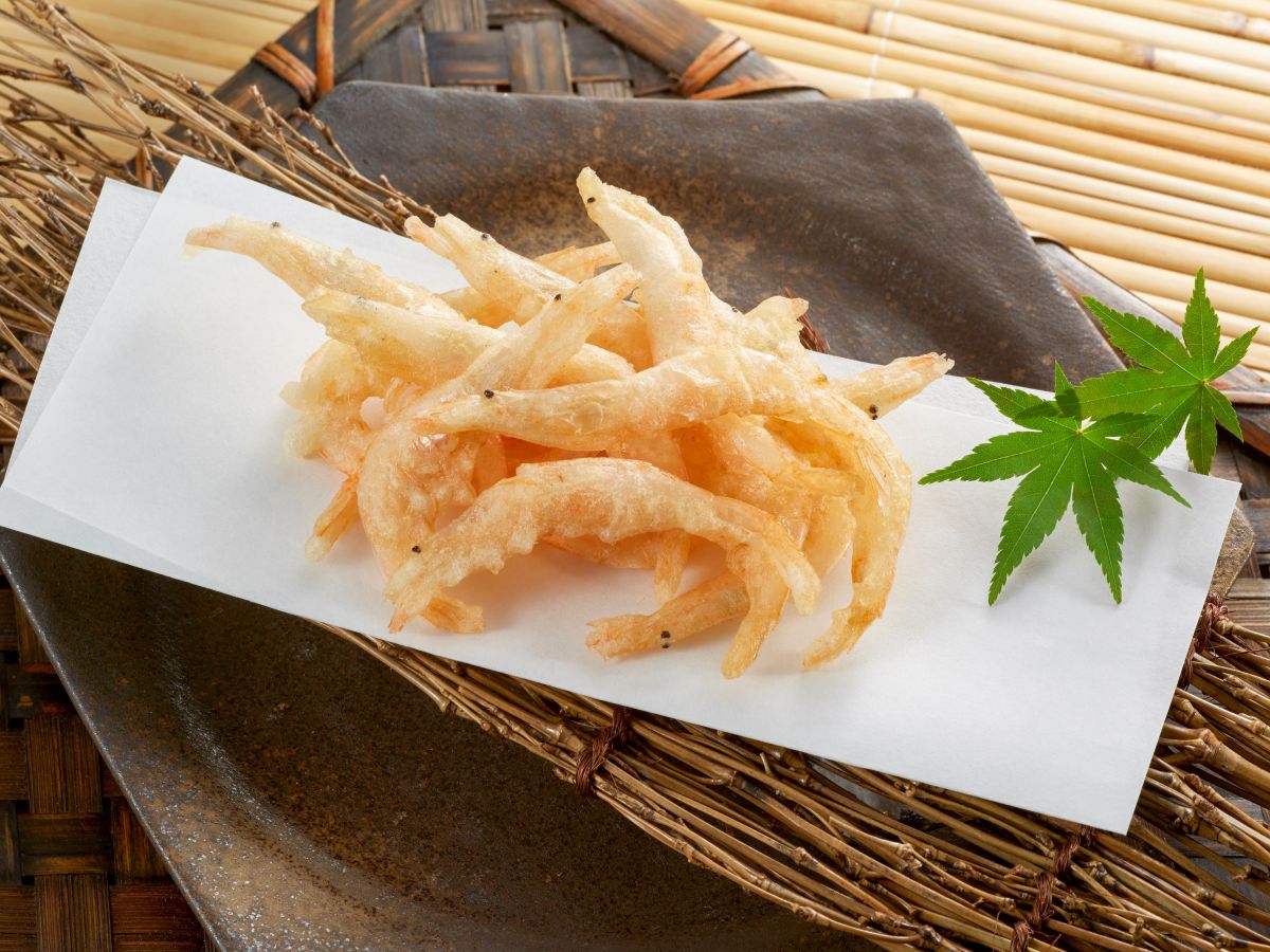 白えびの天婦羅