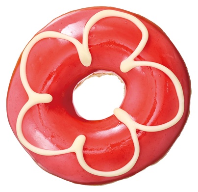 『ストロベリー フラワー』291円（イートイン297円）