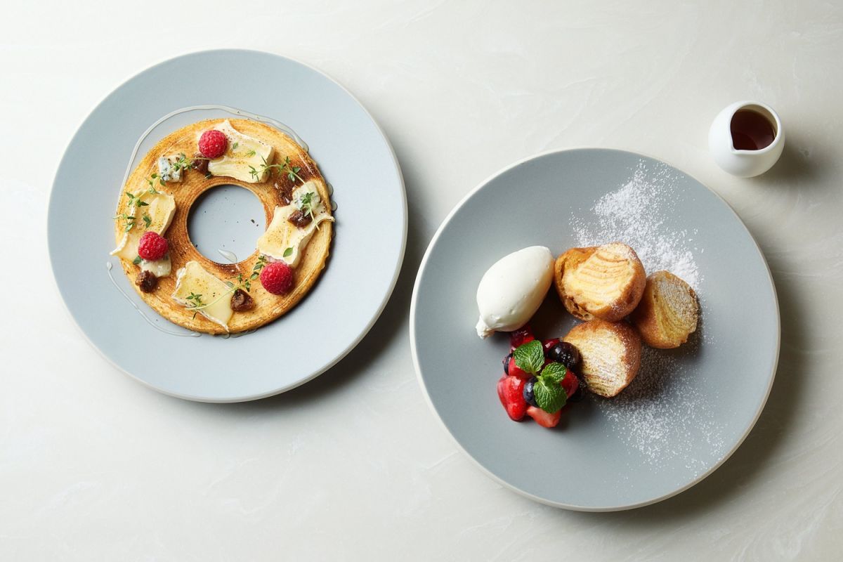 バームクーヘン朝食メニュー with ねんりん家