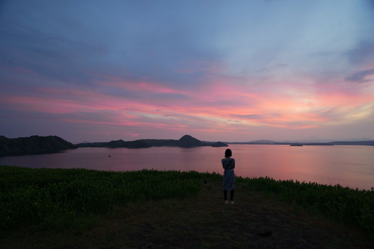茜色に染まる甘美な朝焼けにうっとり