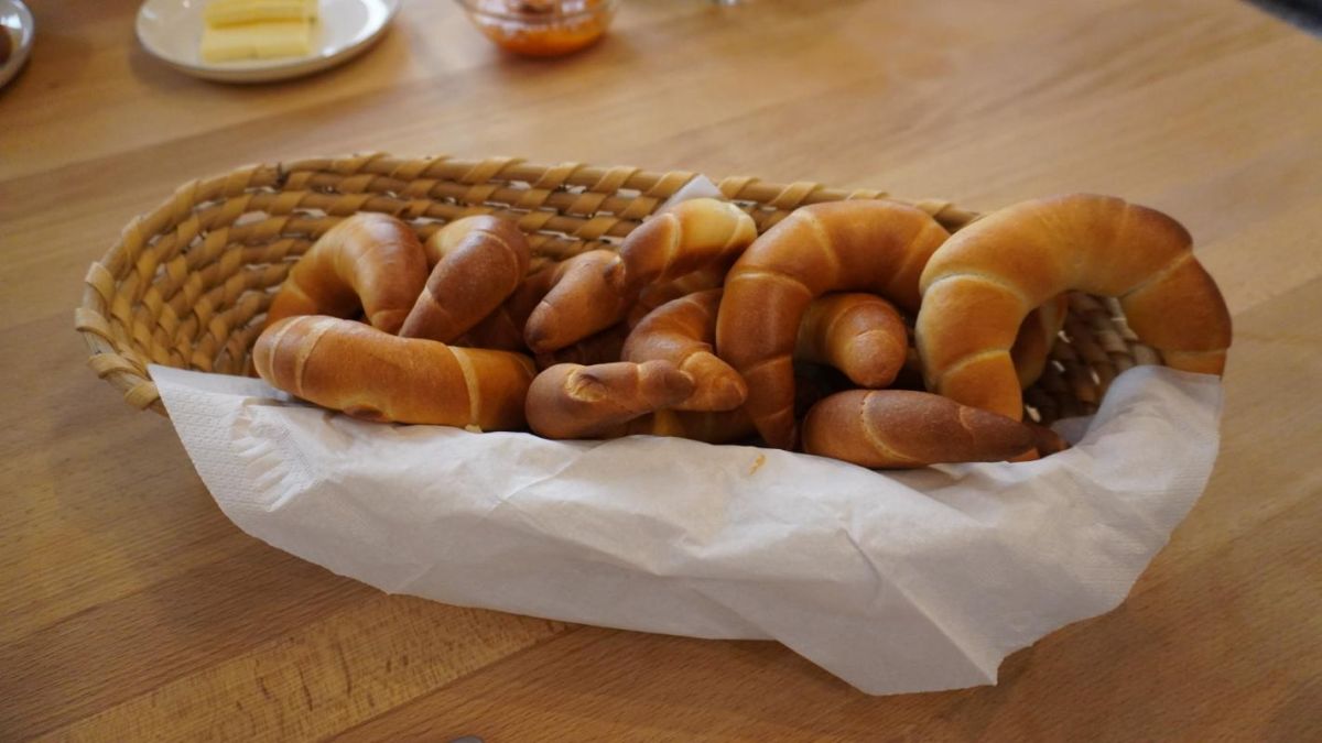 完成したキプフェル 