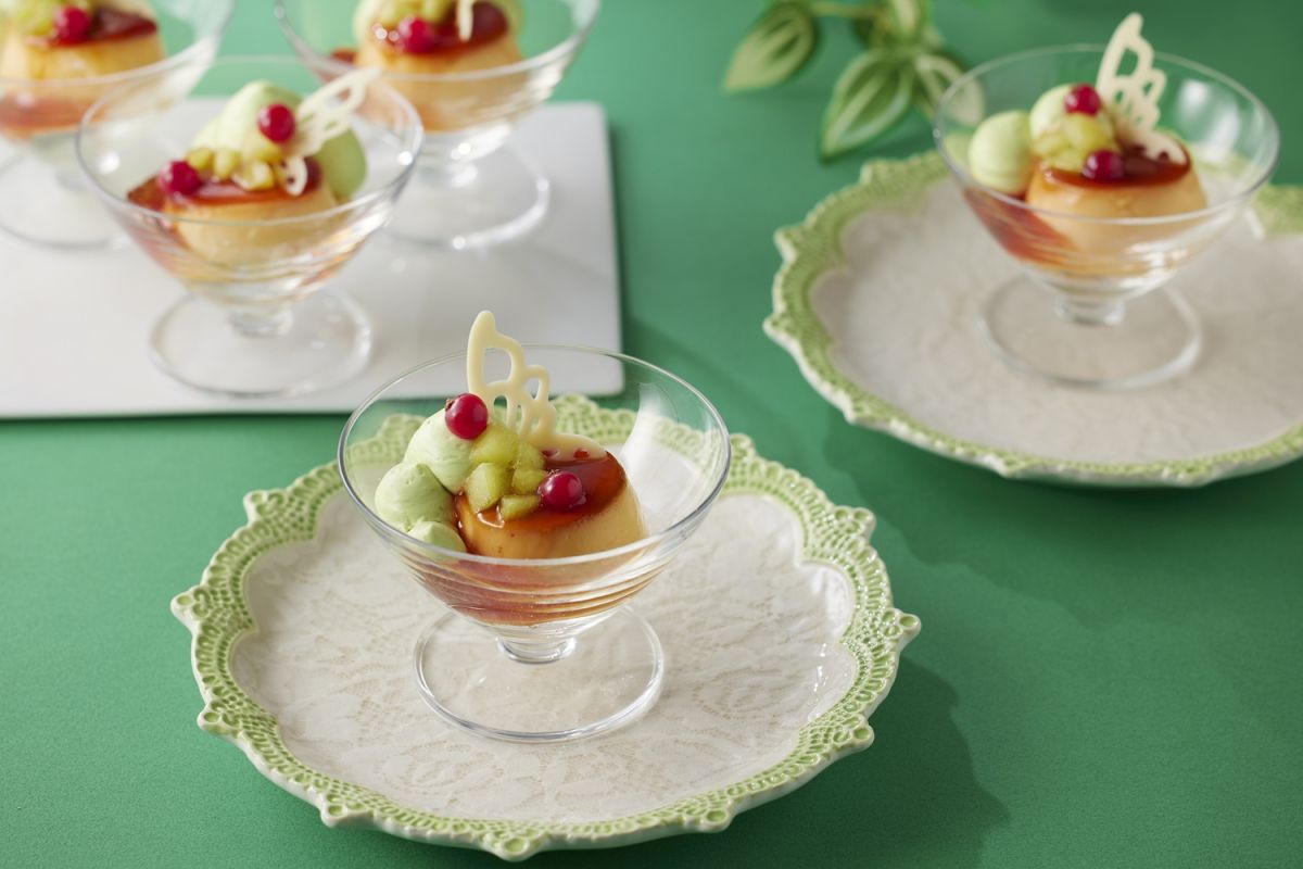 【シェフサービス】メロンアラモード