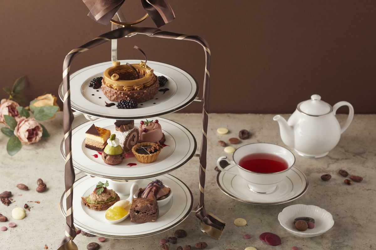 チョコレートアフタヌーンティーセット イメージ