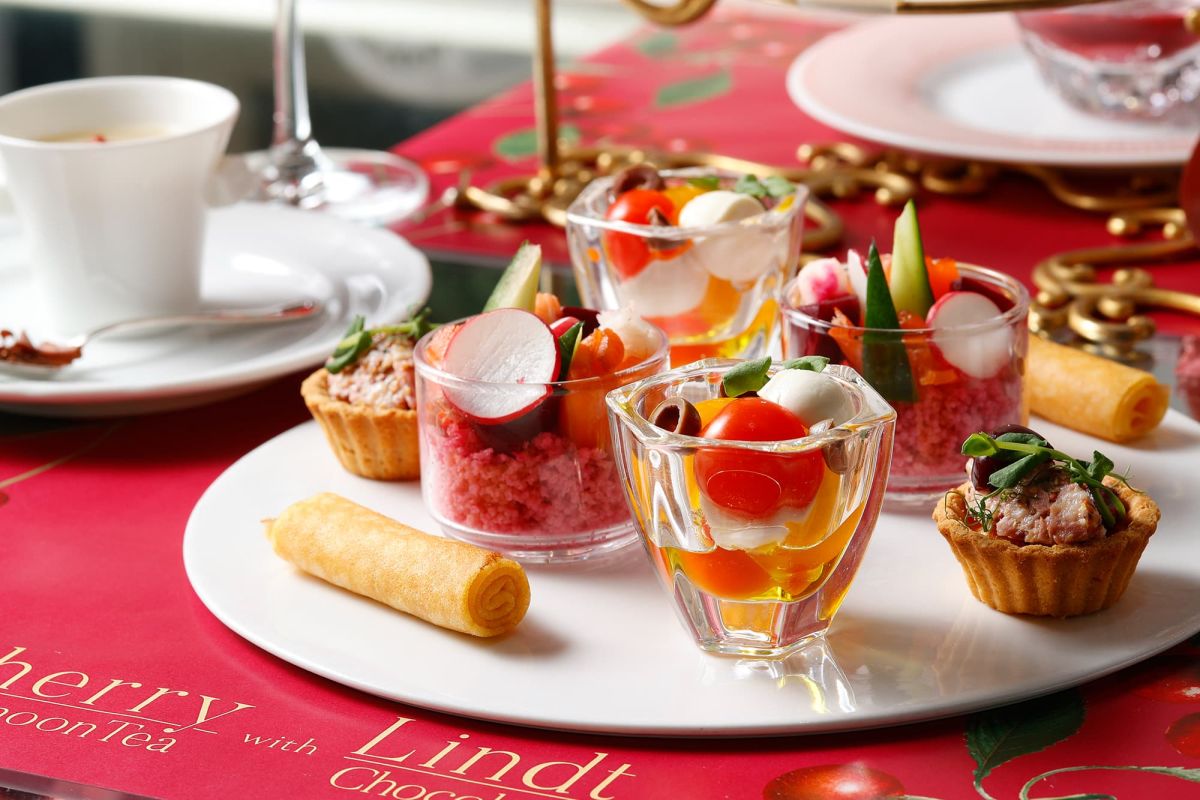 チョコレートやチェリーとのマリアージュを楽しめるセイボリー