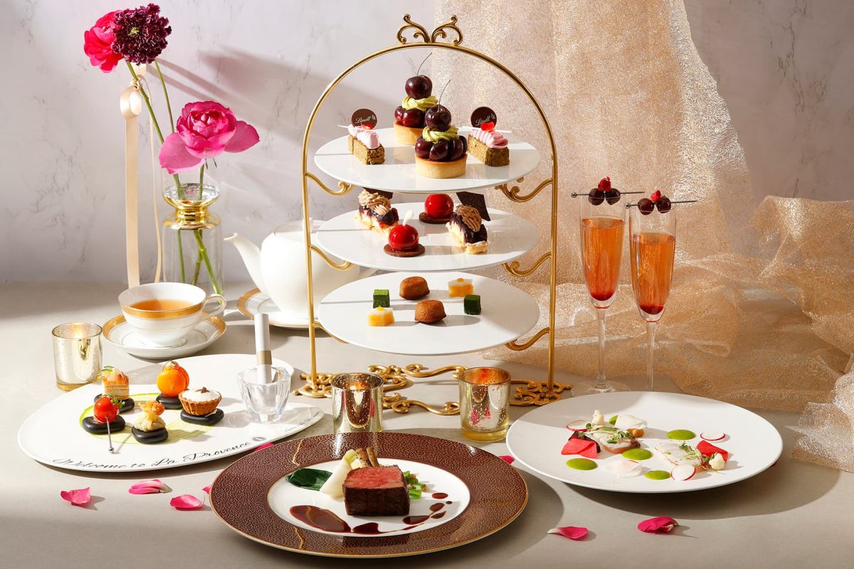 ラ・プロヴァンスアフタヌーンティースタイルデザート付きコース