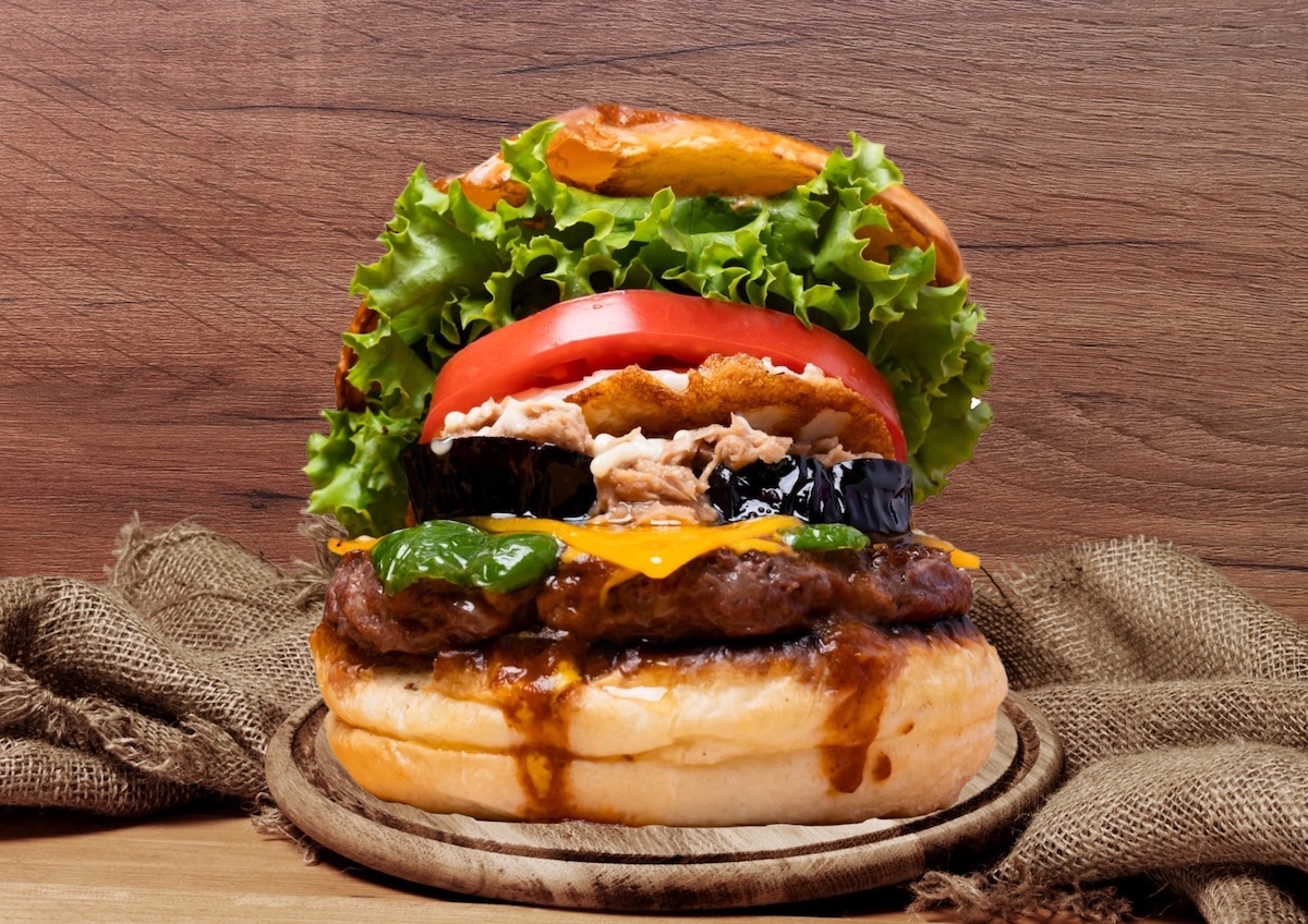 「龍馬バーガー」1300円