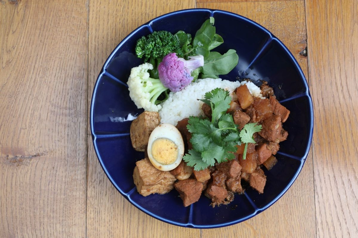 国産豚のルーロー飯