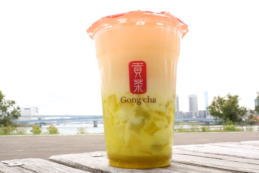 「レッツ！シャインマスカット ヨーグルミルクティー」