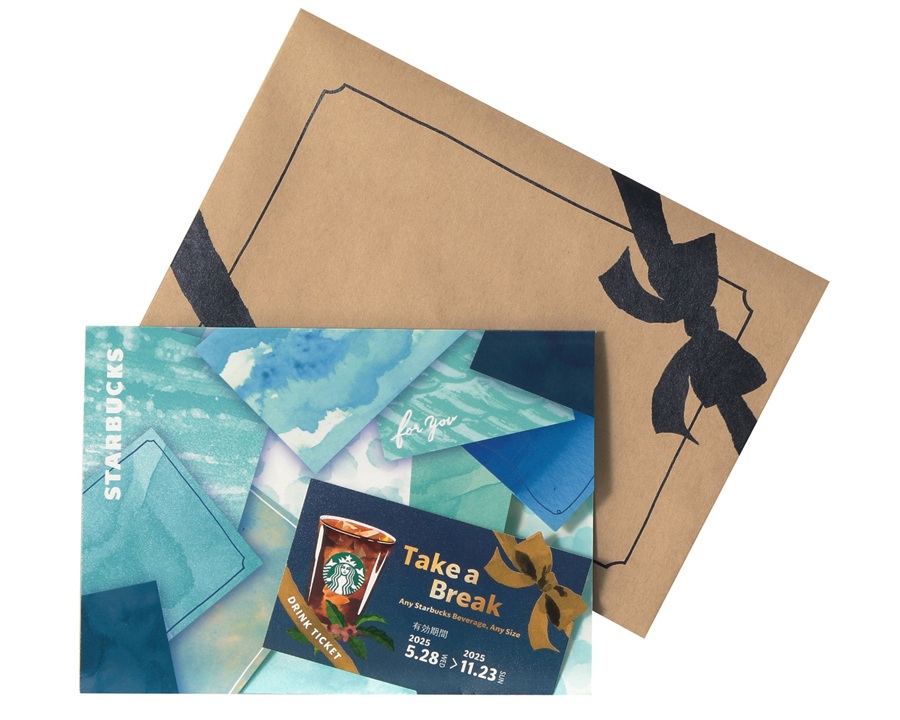 「ビバレッジカードデュアルブルー」750円 【ドリンク引き換え有効期間】2025年5月28日（水）〜2025年11月23日（日） 【ドリンク交換チケット】700円（店内利用）、687円（持ち帰り）までのドリンクと交換可能