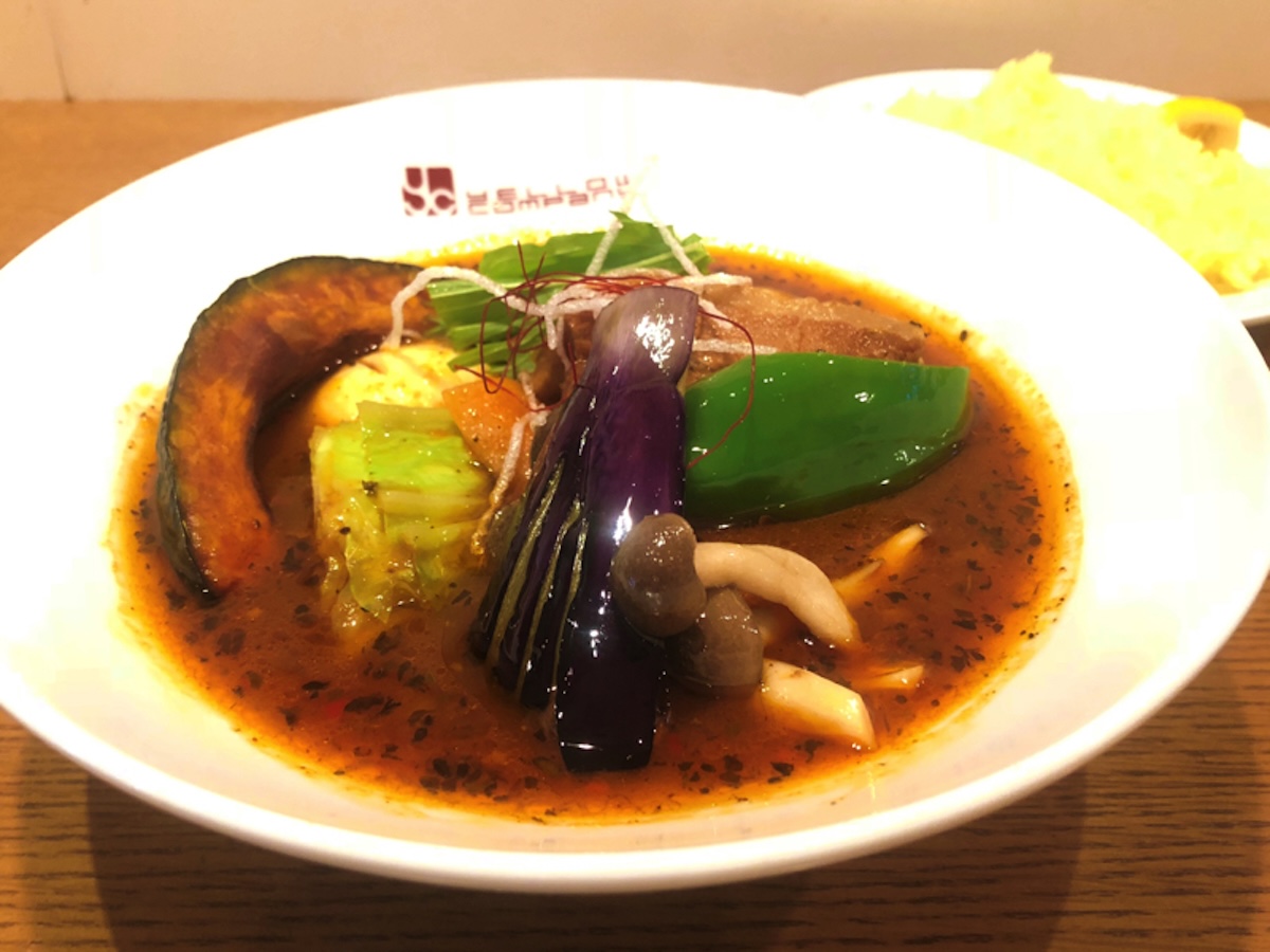 「豚角煮&ベジタブル」1400円