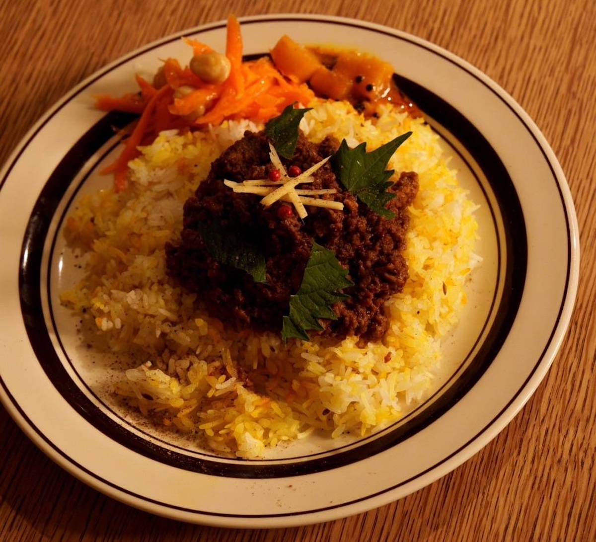 「ラムキーマカレーM」1250円