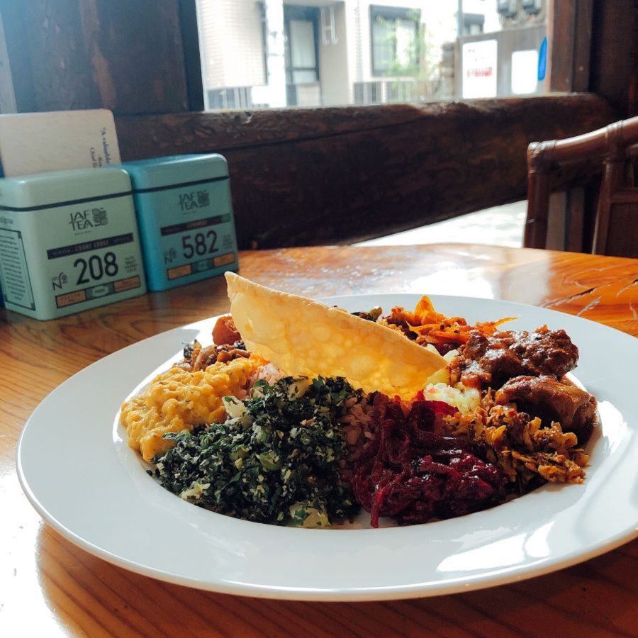 「スリランカカレープレート」2500円