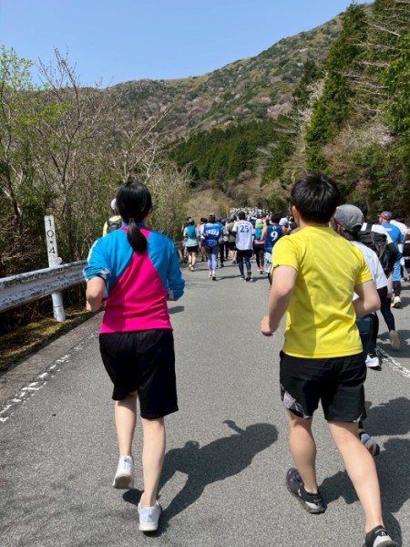 箱根ランフェス_ランニング中の様子