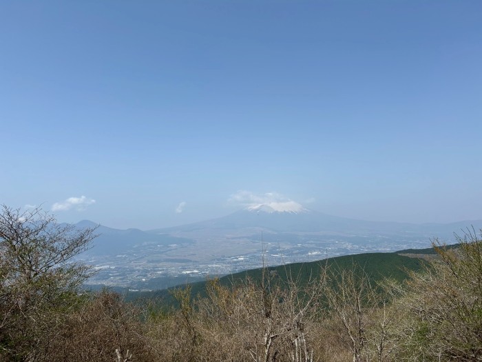 箱根ランフェス_道中の景色_富士山