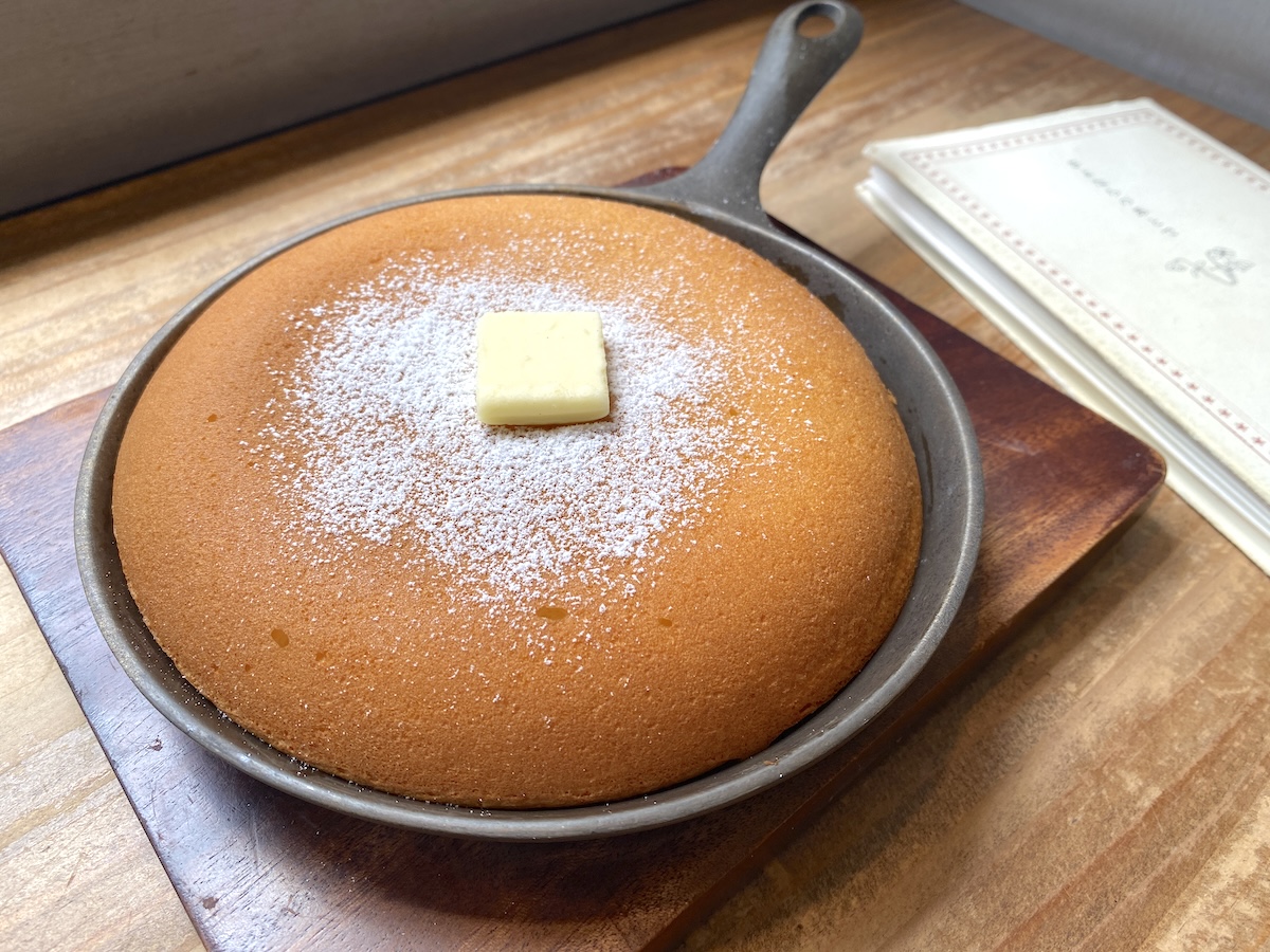 梟書茶房「梟パンケーキ」1