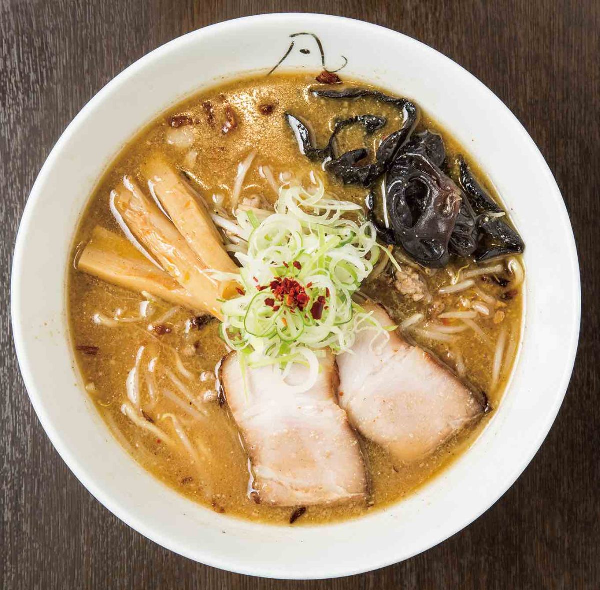 「味噌らーめん」1050円