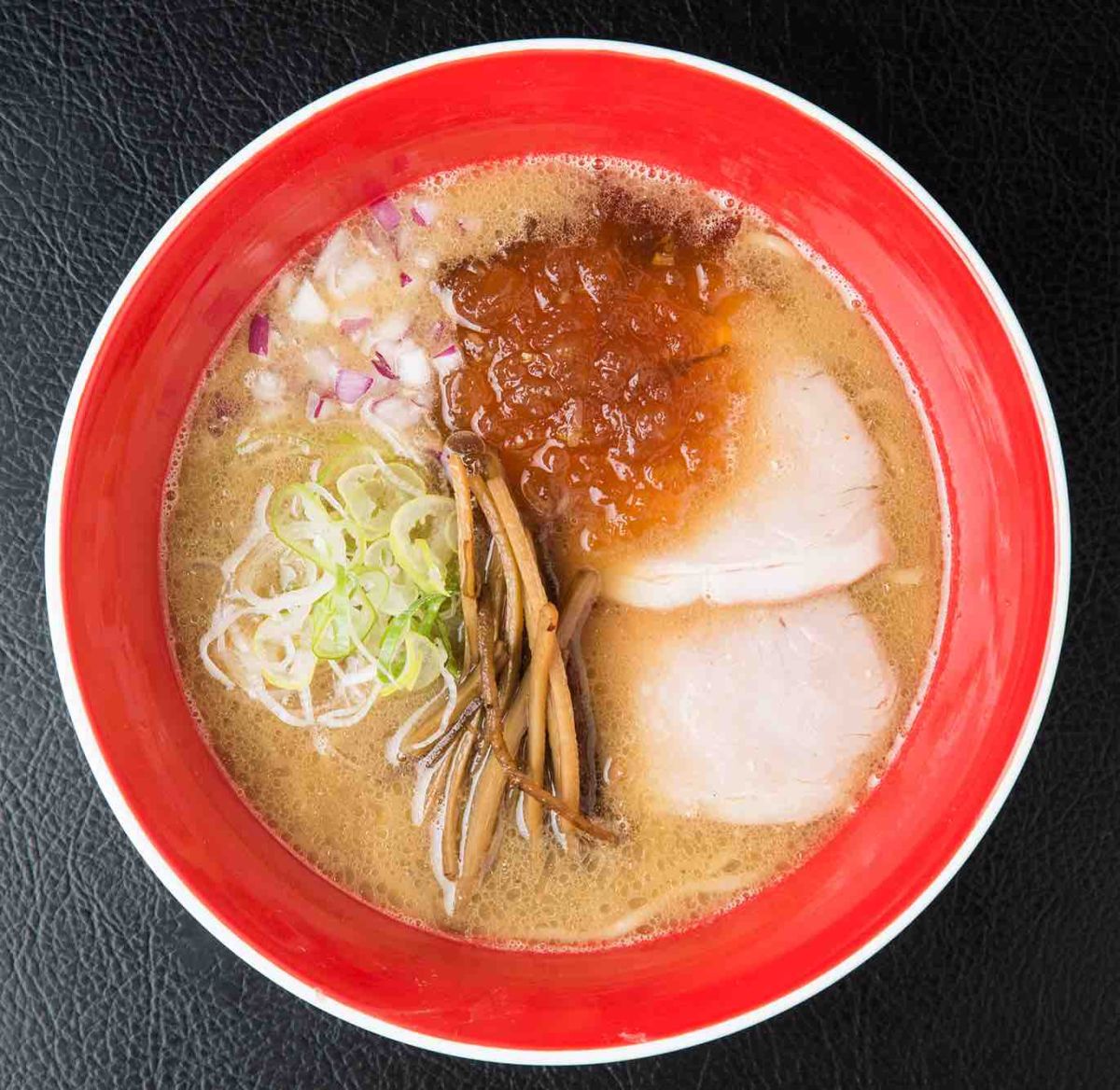 「魚介豚骨醤油」1100円
