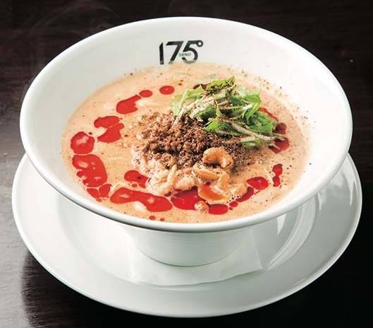 白ごま汁あり坦々麺」1000円