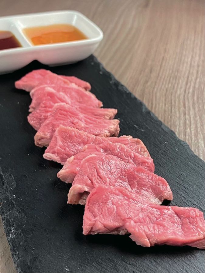 「ラム刺し」1680円