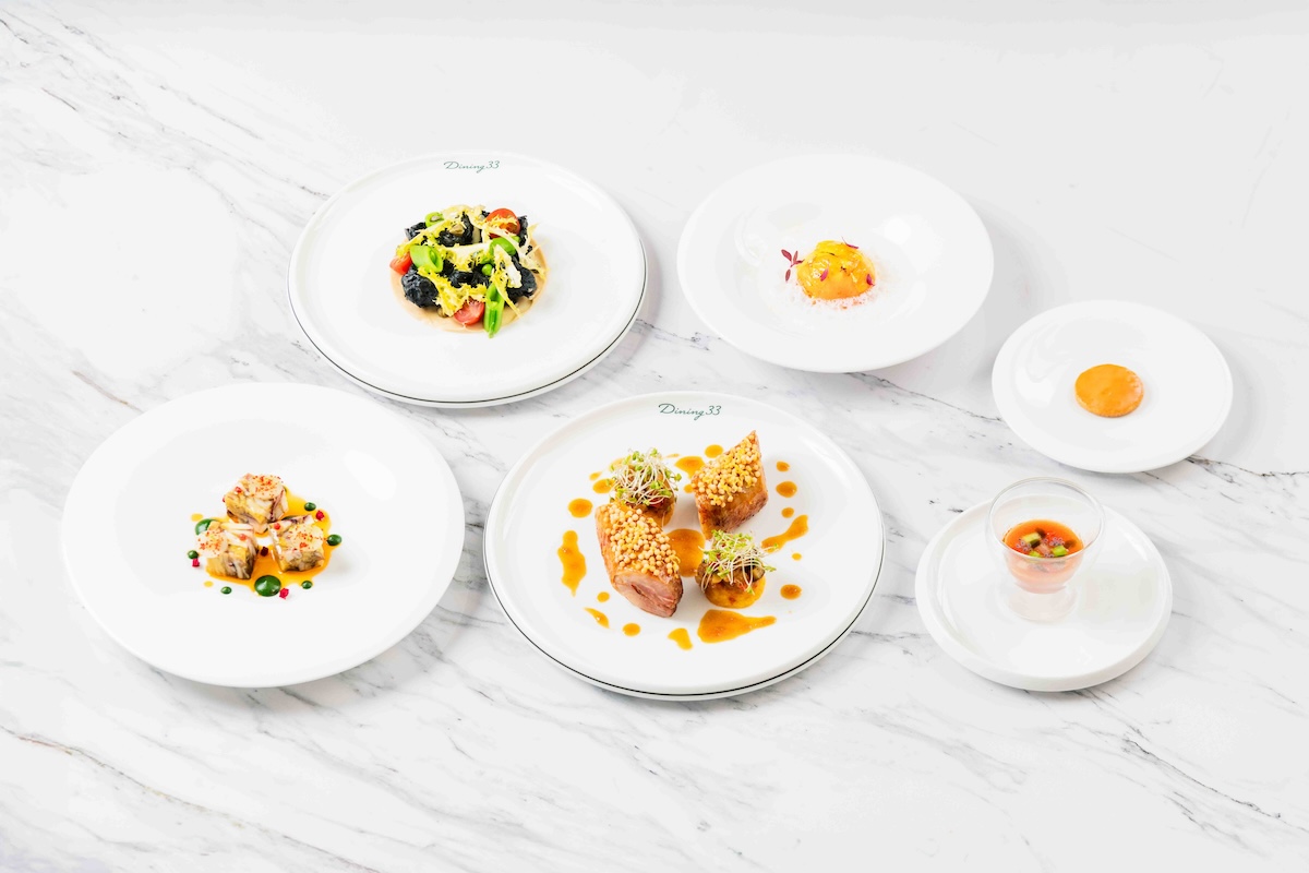 「Dining33」コース全体写真