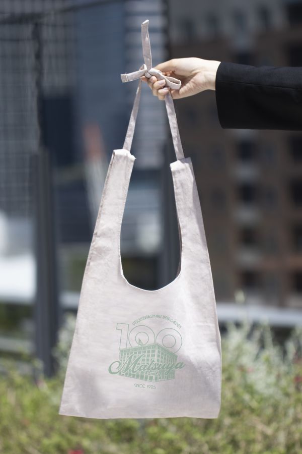 「美しくなるビアガーデン」×「松屋銀座100周年」オリジナルトートバッグ