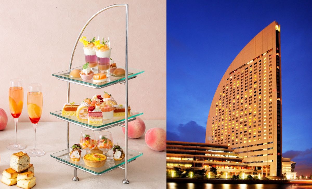 ヨコハマ グランド インターコンチネンタル ホテル外観とアフタヌーンティー