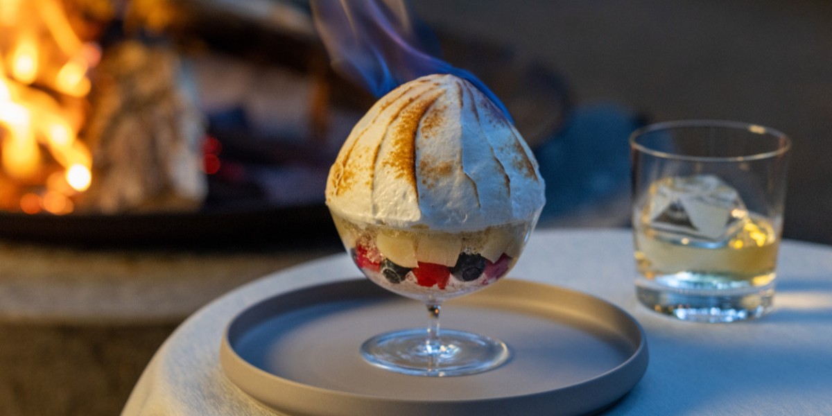 「星のや富士」でこの夏楽しみたい！「夏夜の森 グランピング焼き氷」