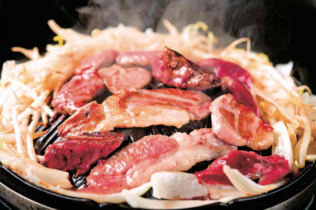 「ジンギスカン」一皿1680円