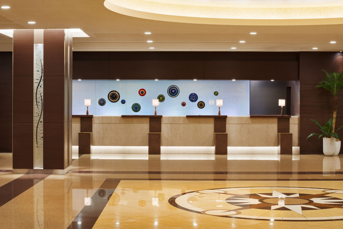 グランドメルキュール琵琶湖リゾート＆スパ　ロビー