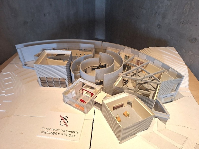 美術館の模型