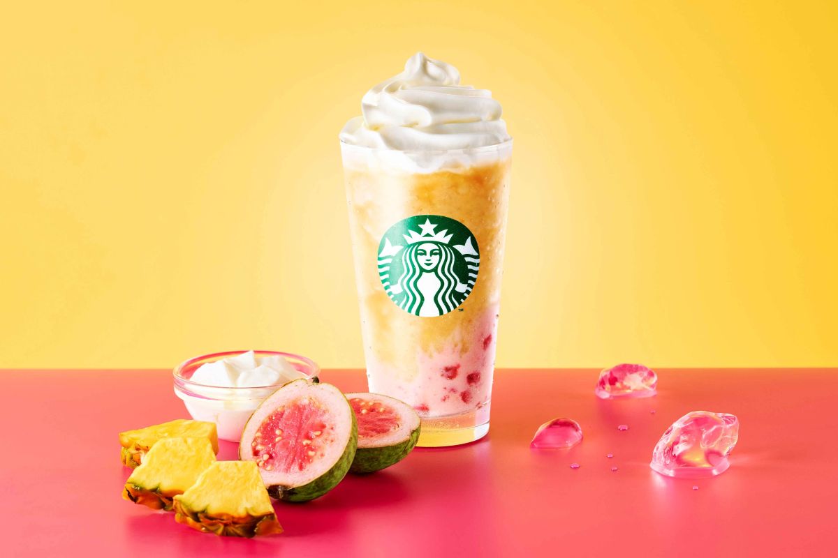 スタバ新作2025年6月】甘みと酸味がギュッ！ パイン×グアバの