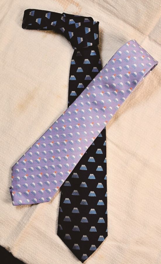 富士山ネクタイ