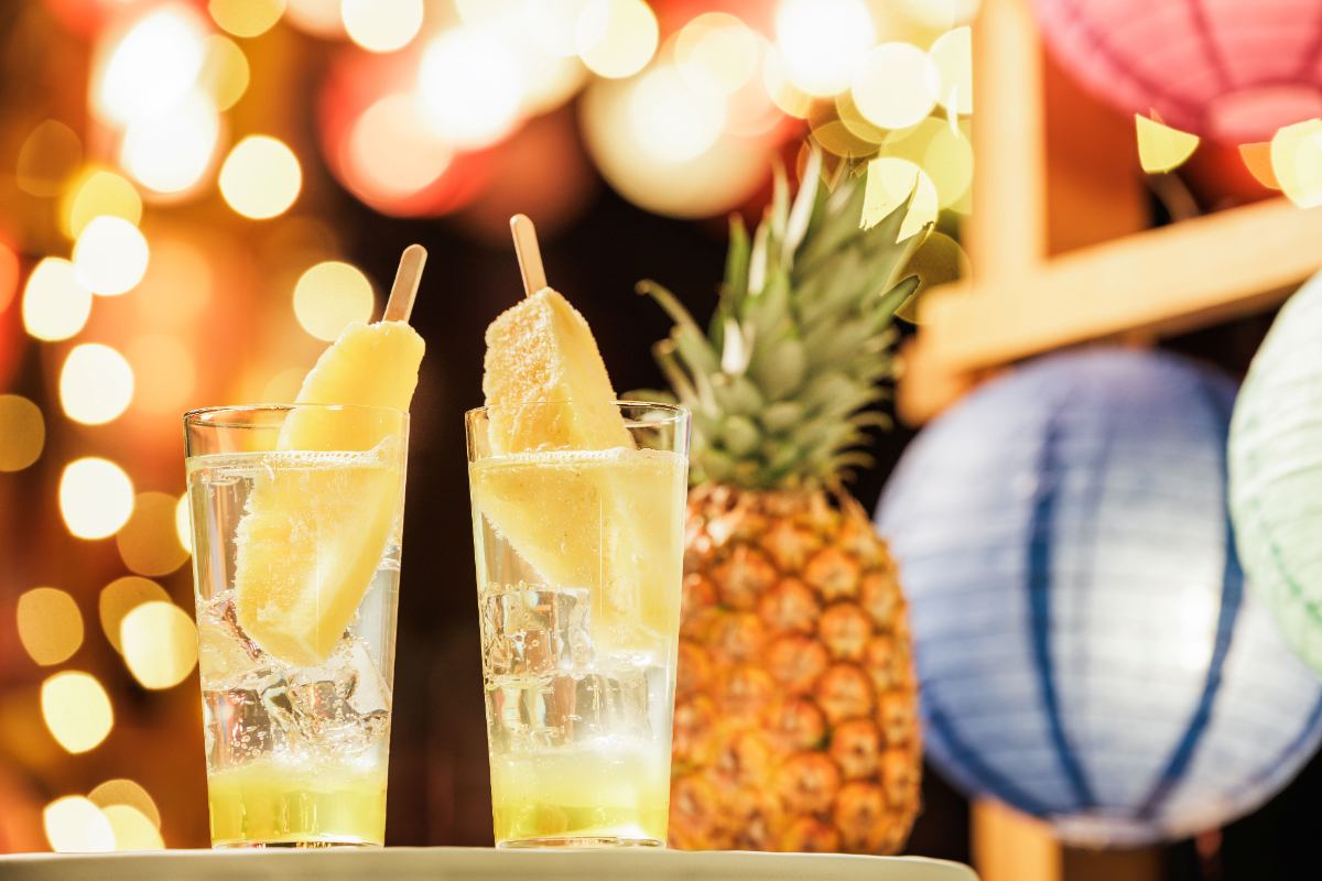 「冷やしパインサワー」