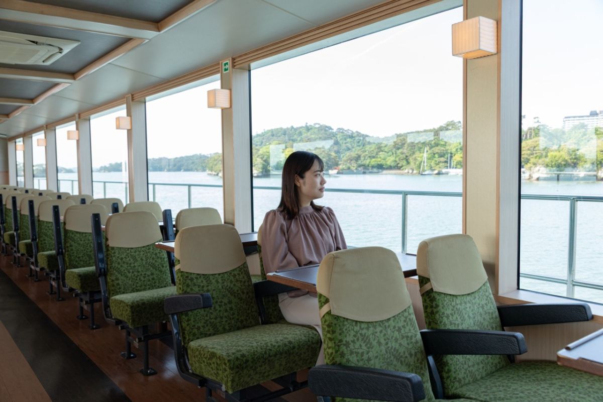 2階席は乗船料金に追加600円で利用可能