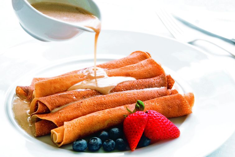 （シン・パンケーキ $18）