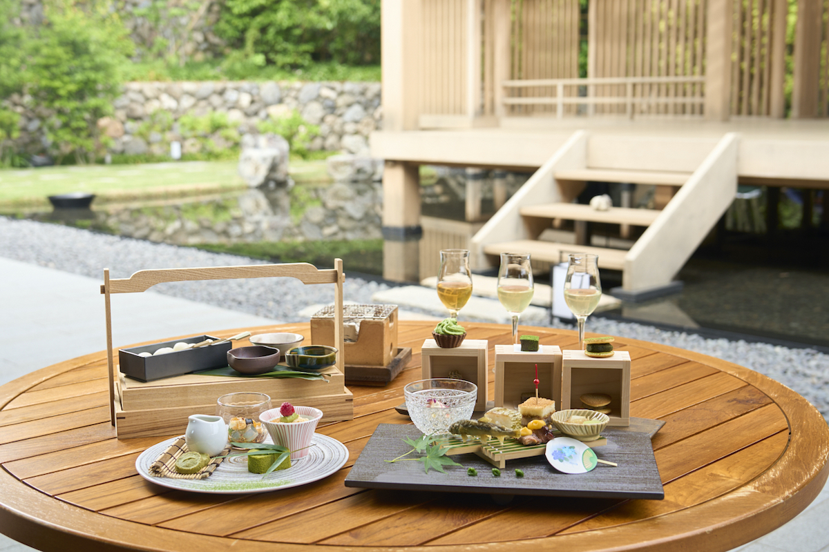 「抹茶のアフタヌーンティー」7100円 ※2025年7月31日（木）まで提供予定