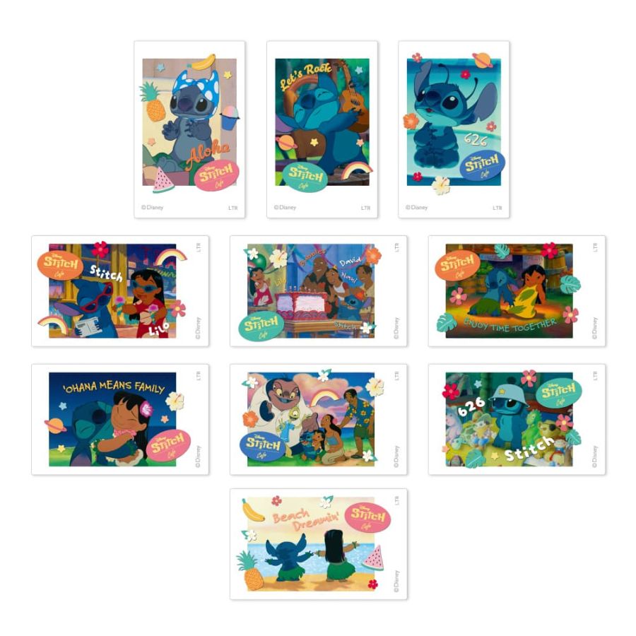 「ステッカー（ランダム10種）」605円 