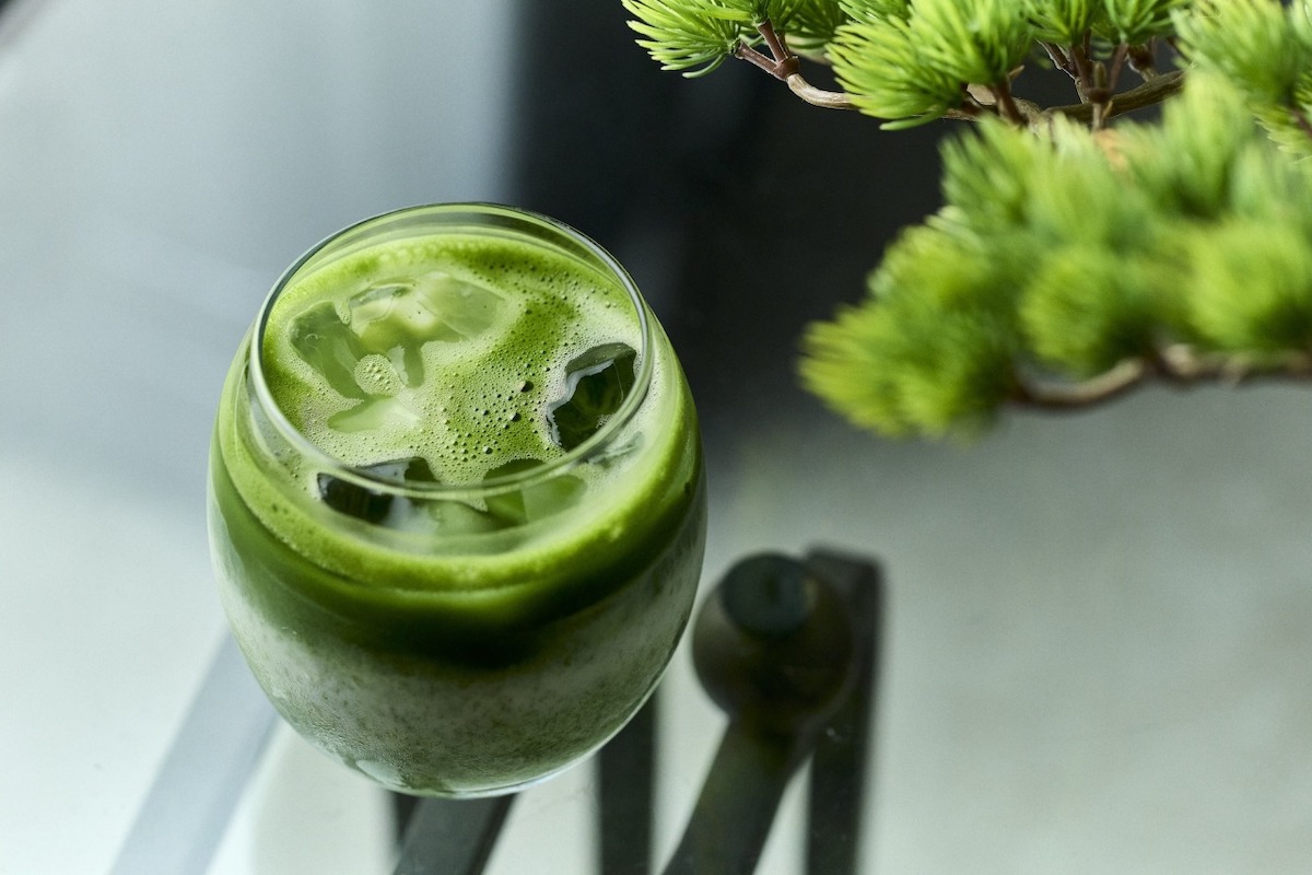 「抹茶ラテ」750円