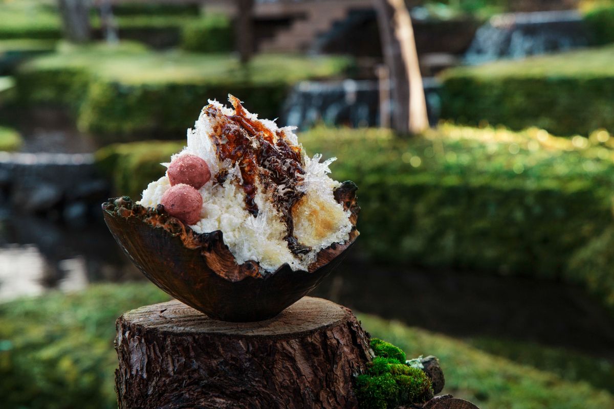 「軽井沢香木かき氷」