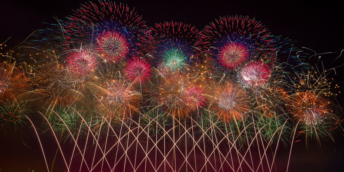 秋田県のおすすめ花火大会、2025年の開催・中止は？