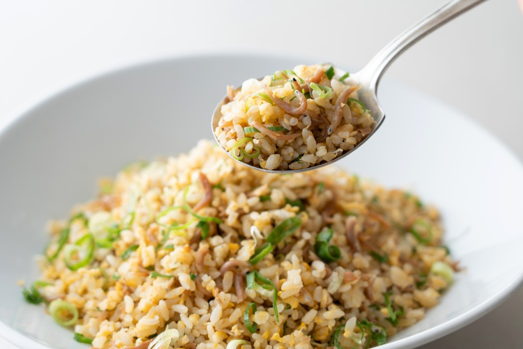 「ちりめん山椒チャーハン」