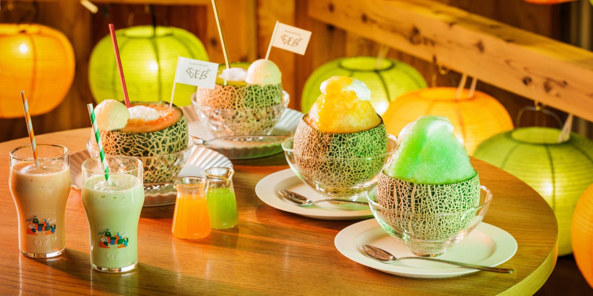 「BEB5土浦 by 星野リゾート」の「メロンまるごとフェス」でメロンをとことん楽しみ尽くそう【2025年8月31日（日）まで】